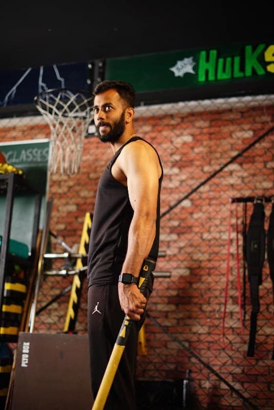 Shashi Kumar at Armour Fitness Studio